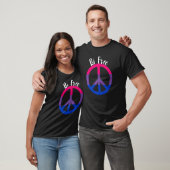 Bisexual Free Peace LGBTQ Bi Bisexual Pride Bisexu T-Shirt (Unisex)