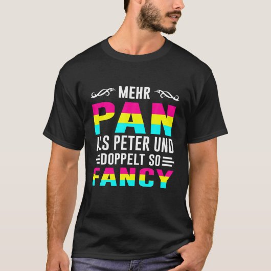 Bisexual Gay Bi LGBTQ mehr als Peter T-Shirt (Vorderseite)
