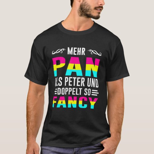 Bisexual Gay Bi Lgbtq mehr als Peter & Twice T-Shirt (Vorderseite)