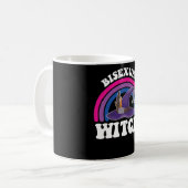 Bisexual Hexe Bi Pride Halloween Kaffeetasse (Vorderseite Links)