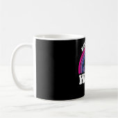 Bisexual Hexe Bi Pride Halloween Kaffeetasse (Links)