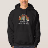 Bisexual Is Being Attracted Rainbow Pride Bisexual Hoodie (Vorderseite)