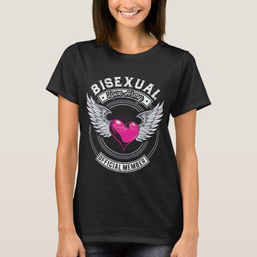 Bisexual-Liebe-Armee-Shirts T-Shirt (Vorderseite)