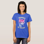 Bisexual Menace Kitty T-Shirt (Vorne ganz)
