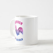 Bisexual Menace Rooster Kaffeetasse (Vorderseite Links)