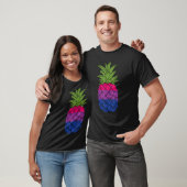 Bisexual Pineapple Bi Pride LGBTQ Pineapple Pride T-Shirt (Unisex)