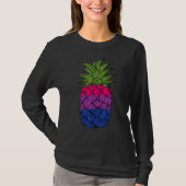 Bisexual Pineapple Bi Pride LGBTQ Pineapple Pride T-Shirt (Vorderseite)