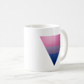 BISEXUAL PRIDE 3D TRIANGLE -.pnng Kaffeetasse (VorderseiteRechts)