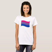 Bisexual Pride Banner T-Shirt (Vorne ganz)