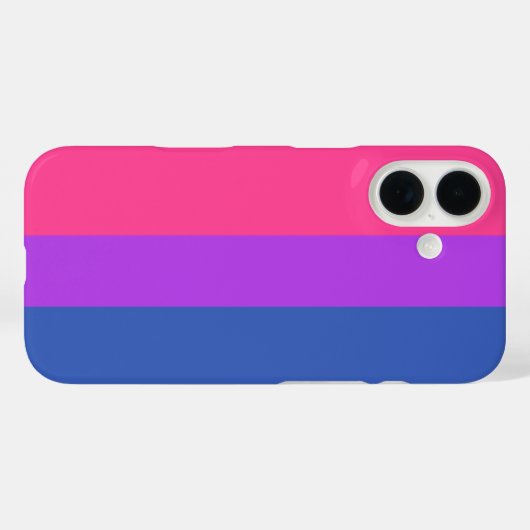 Bisexual Pride Case-Mate iPhone Hülle (Rückseite (Horizontal))