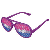 Bisexual Pride Celebration Partybrille (Schrägansicht)