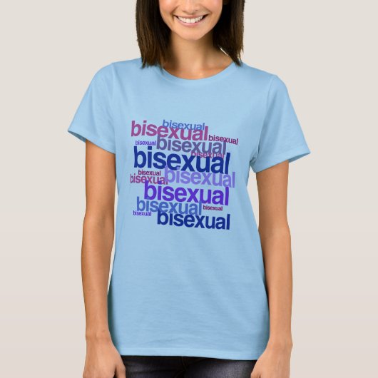 BISEXUAL PRIDE CLUSTER -.png T-Shirt (Vorderseite)
