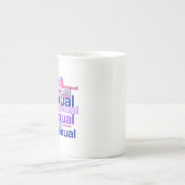BISEXUAL PRIDE CLUSTER PORZELLANTASSE (Vorderseite)