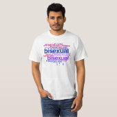 BISEXUAL PRIDE CLUSTER T-Shirt (Vorne ganz)