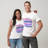 BISEXUAL PRIDE CLUSTER T-Shirt (Unisex)