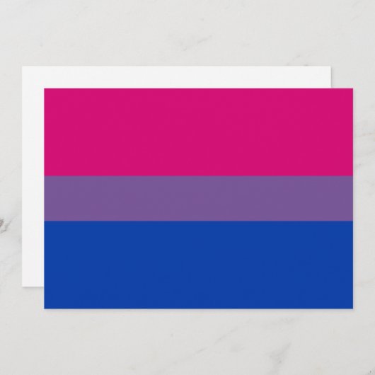 Bisexual Pride Flag (Vorne/Hinten)