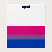 Bisexual Pride Flag (Außenseite Aufgefaltet)