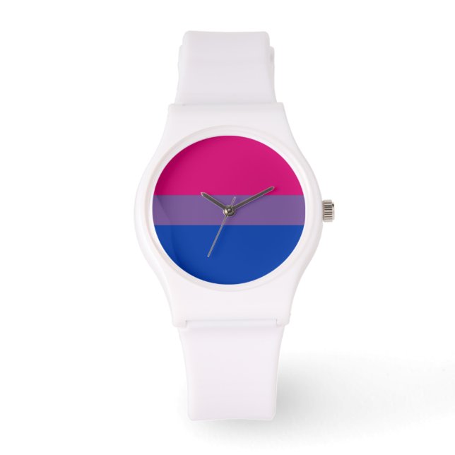 BISEXUAL PRIDE FLAG ARMBANDUHR (Vorderseite)