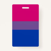 Bisexual Pride Flag Ausweis (Vorderseite)