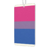 Bisexual Pride Flag Autolufterfrischer (Links)
