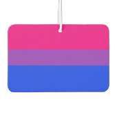 Bisexual Pride Flag Autolufterfrischer (Vorderseite)