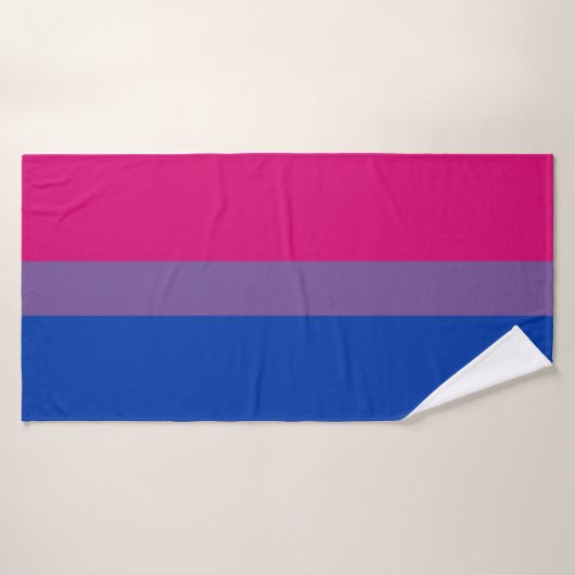 Bisexual Pride Flag Badehandtuch (Badehandtuch)