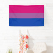Bisexual Pride Flag Banner (Insitu)