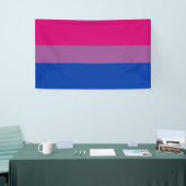 Bisexual Pride Flag Banner (Messeveranstaltung)