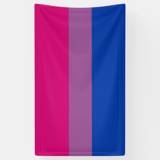 Bisexual Pride Flag Banner (Vertikal)