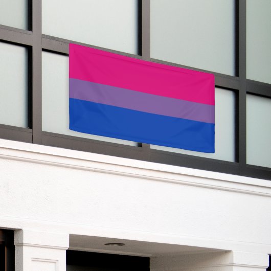 Bisexual Pride Flag Banner (Äußeres Gebäude)