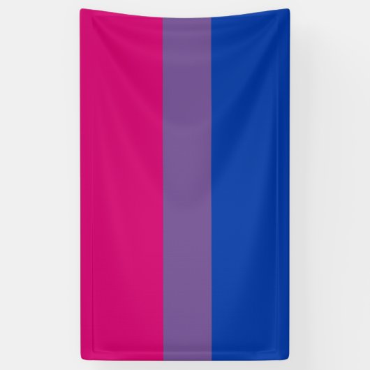 Bisexual Pride Flag Banner (Vertikal)