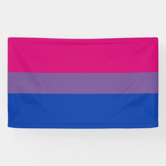 Bisexual Pride Flag Banner (Horizontal)