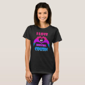 Bisexual Pride Flag Bi Flag I Love My Bisexual Cou T-Shirt (Vorne ganz)