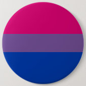 Bisexual Pride Flag Button (Vorderseite)