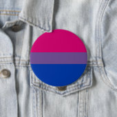Bisexual Pride Flag Button (Beispiel)