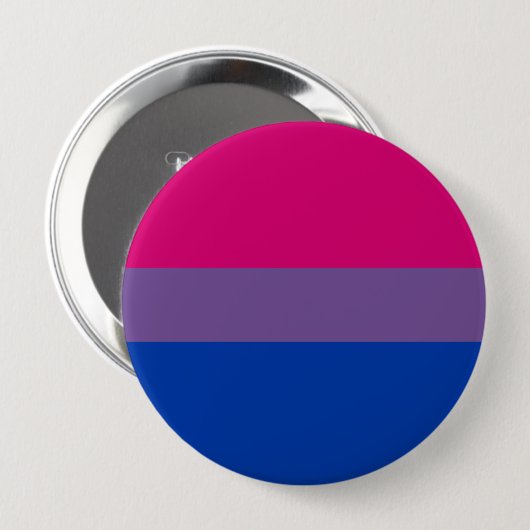 Bisexual Pride Flag Button (Vorne & Hinten)