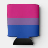 Bisexual Pride Flag Dosenkühler (Rückseite)