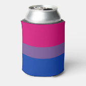 Bisexual Pride Flag Dosenkühler (Kanne Rückseite)