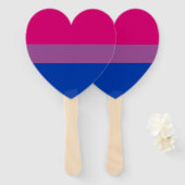 Bisexual Pride Flag Fächer (Vorne und Hinten)