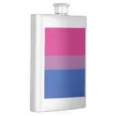 Bisexual Pride Flag Flachmann (Rechts)