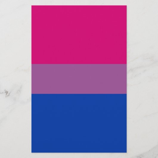 Bisexual Pride Flag Flyer (Vorne)