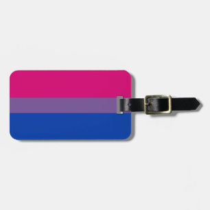 Bisexual Pride Flag Gepäckanhänger