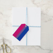 Bisexual Pride Flag Geschenkanhänger (Mit Garn)