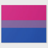 Bisexual Pride Flag Geschenkpapier (Flach)