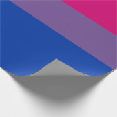Bisexual Pride Flag Geschenkpapier (Ecke)