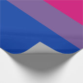 Bisexual Pride Flag Geschenkpapier (Ecke)