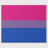 Bisexual Pride Flag Geschenkpapier (Flach)