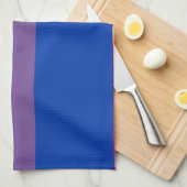 Bisexual Pride Flag Geschirrtuch (Viertel Falte)