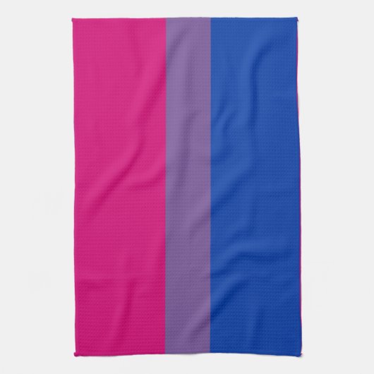 Bisexual Pride Flag Geschirrtuch (Vertikal)