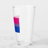 Bisexual Pride Flag Glas (Links)
